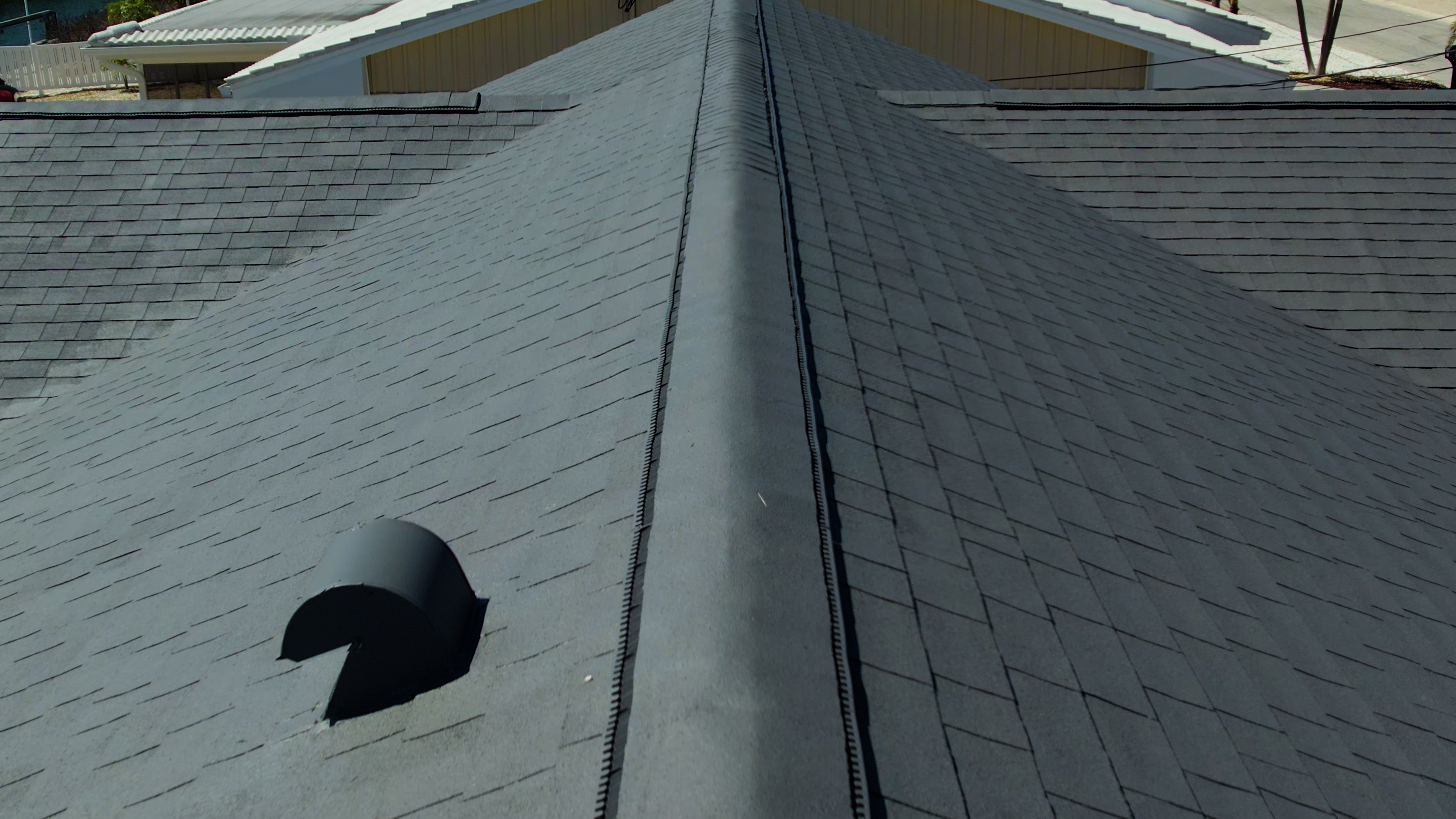 Close-up spray application technique